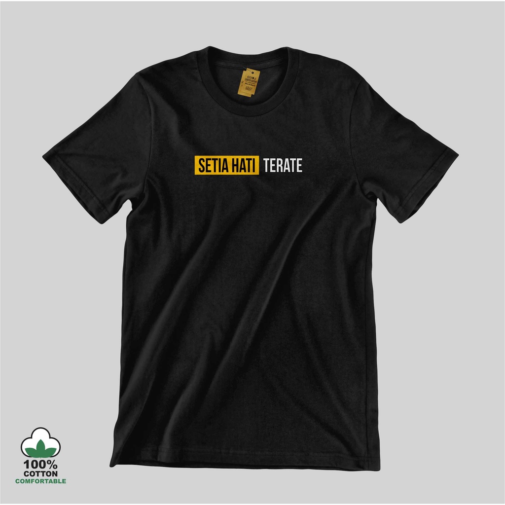 KAOS SETIA HATI TERATE DISTRO PASHTER PUNKSHTER KAOS PSHT RAJA TEGA TERATE KODE 22