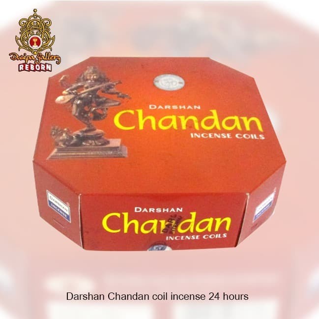 Dupa/ Hio Lingkar Wangi Harum &quot;Darshan&quot; Chandan Coil Incense 24 hours