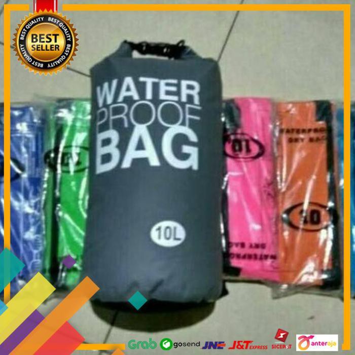 HOT SALE.. WATERPROOF BAG 10 L/ TAS TRAVEL SELEMPANG ANTI AIR 10L DRY BAG ..TERLARIS