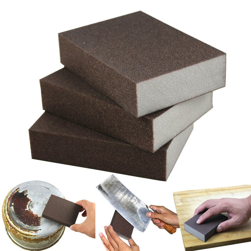 Aihogard Nano Melamine Magic Sponge Pembersih Karat Besi - CW62631 - Brown