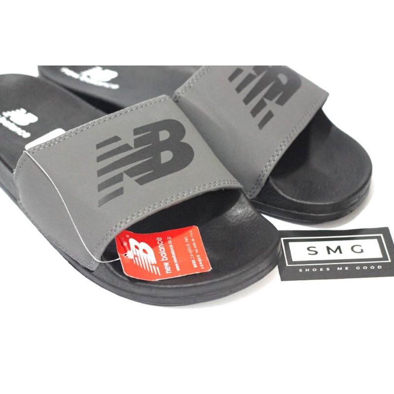 Sandal Slop NB New Balanc3 Sendal Slide Casual Pria Wanita-2