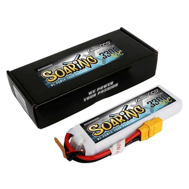 Gens Ace 3300mah 3S Baterai Lipo 30c xt90 Battery Drone Batre