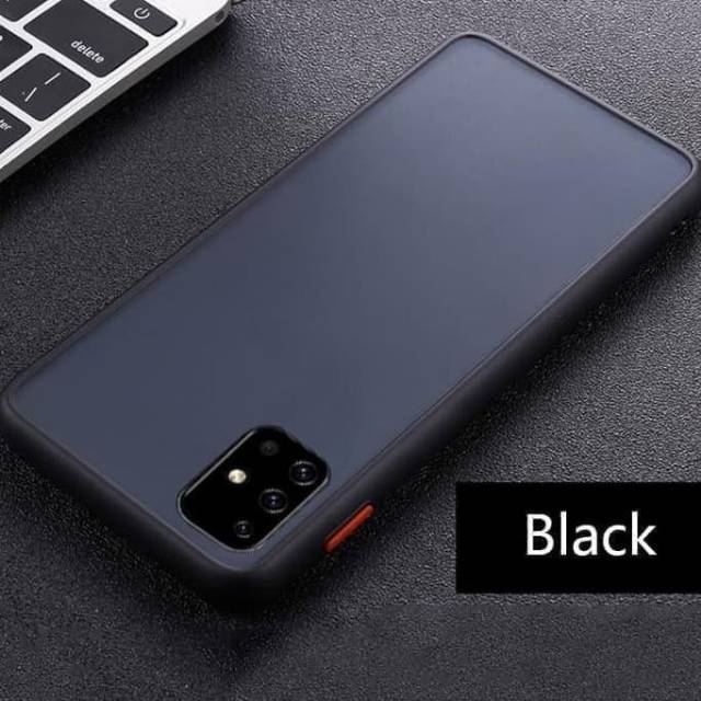 Samsung A71 Samsung A51 Bumper Hard Case Color Tone Clear PC Matte