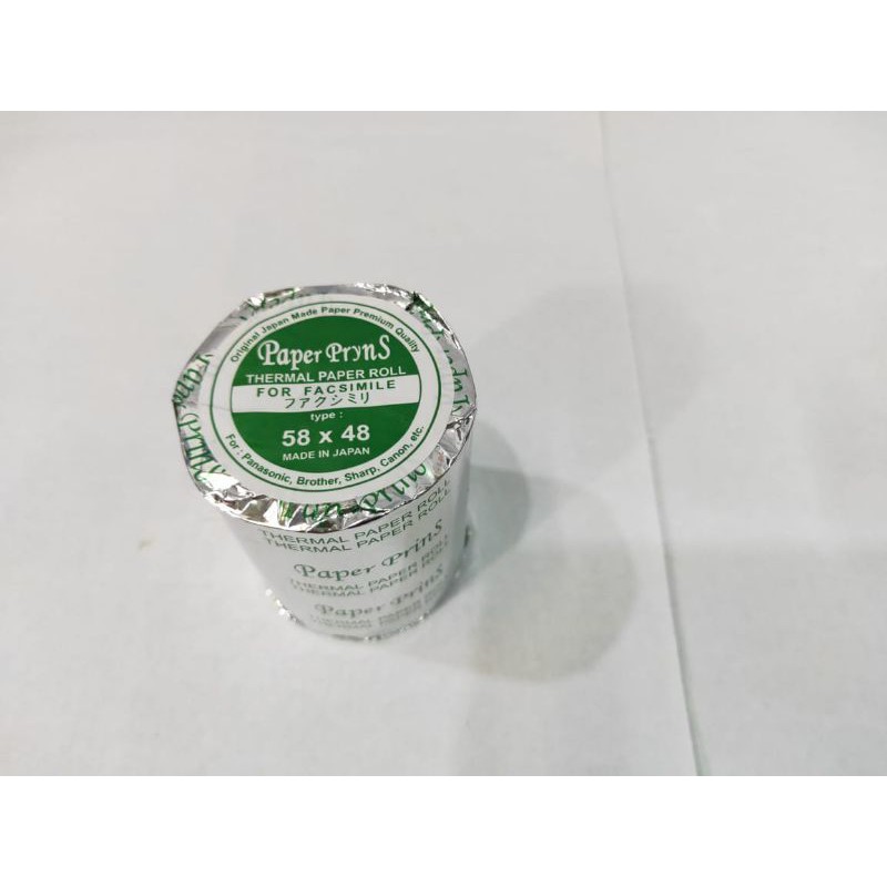 

thermal roll ukuran 58x48 Paper Pryns 1pak isi 10roll