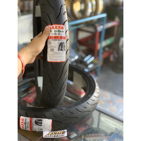 Ban Maxxis Green Devil 90/80-17 dan 100/80-17