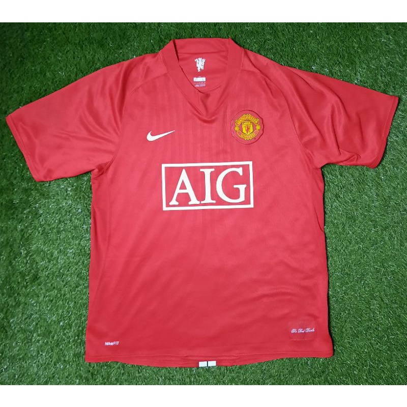 Jersey Manchester United Original 2007 2009 Home L