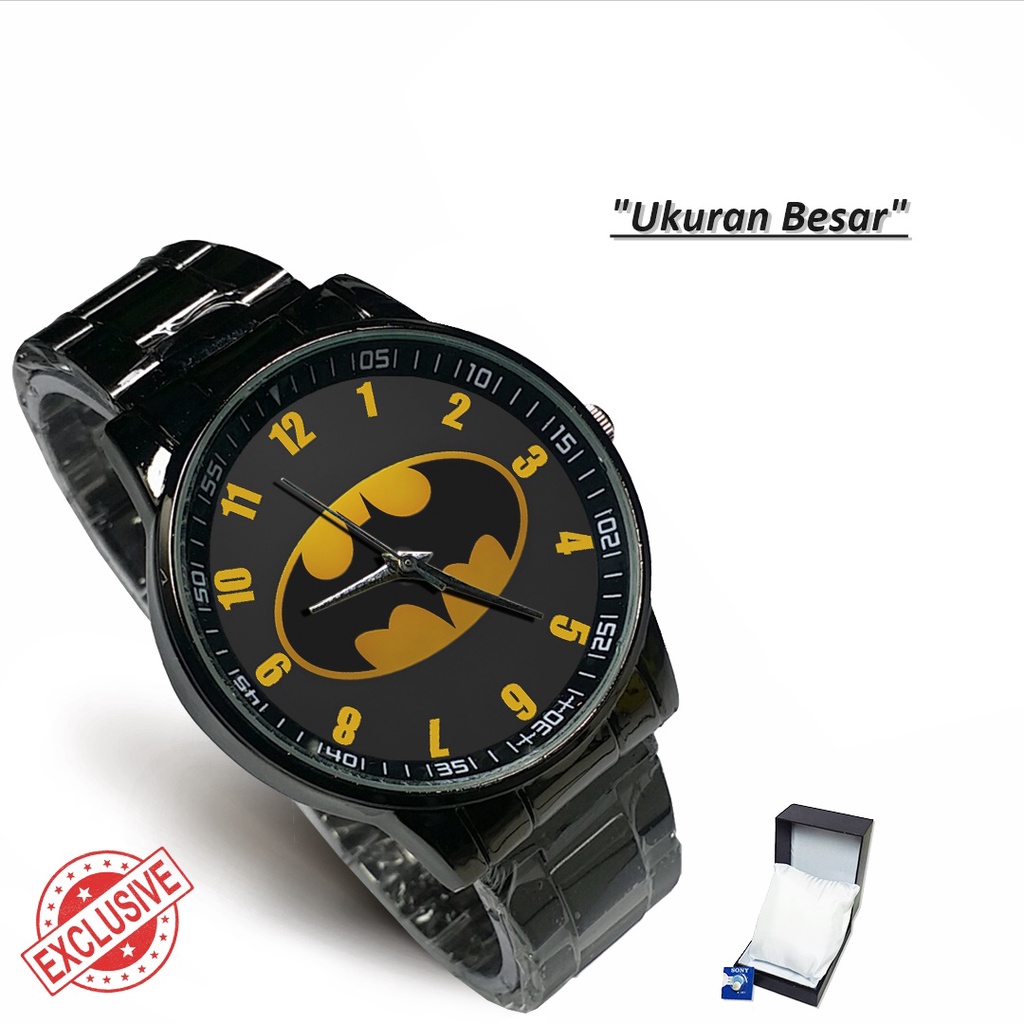 Jam Tangan Rantai Couple BATMAN (Nice)