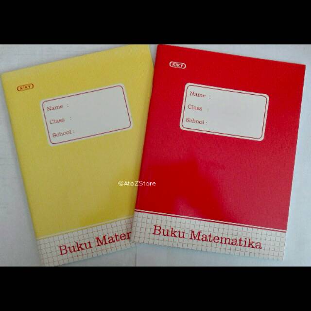 

Buku Tulis Matematika / Strimin 38 lembar