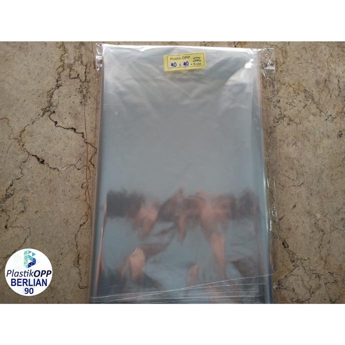 

:::::::] PLASTIK OPP 40X40 CM 20 MIC 100LBR PLASTIK CELANA PLASTIK BAJU