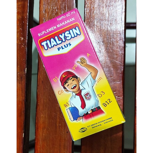 Tialysin Plus 60 ML / Tumbuh Kembang Anak / Pertumbuhan Tulang dan Gigi