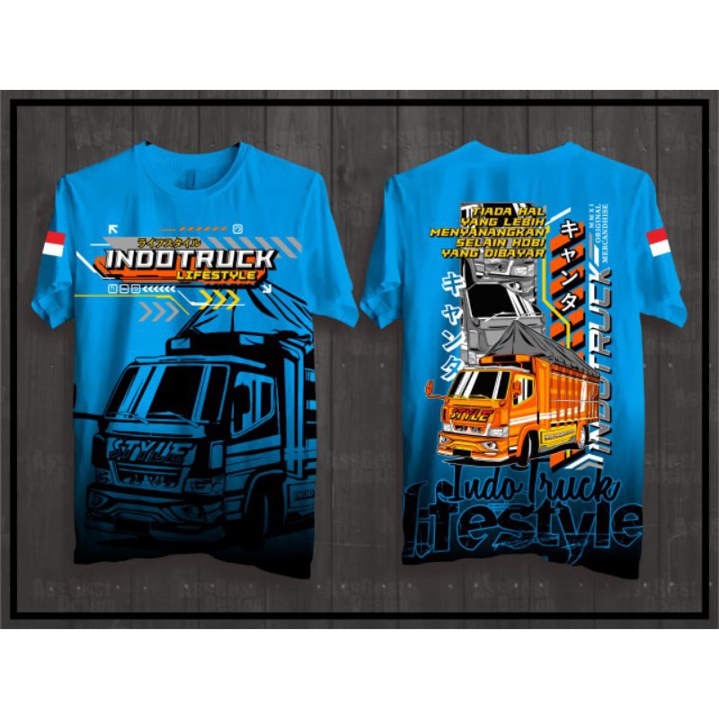 New Desain Kaos Truck Indo Truck Shopee Indonesia
