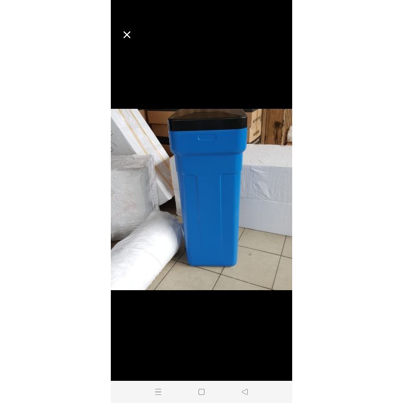 brintank 80 liter brine tank chemical dan garam softener