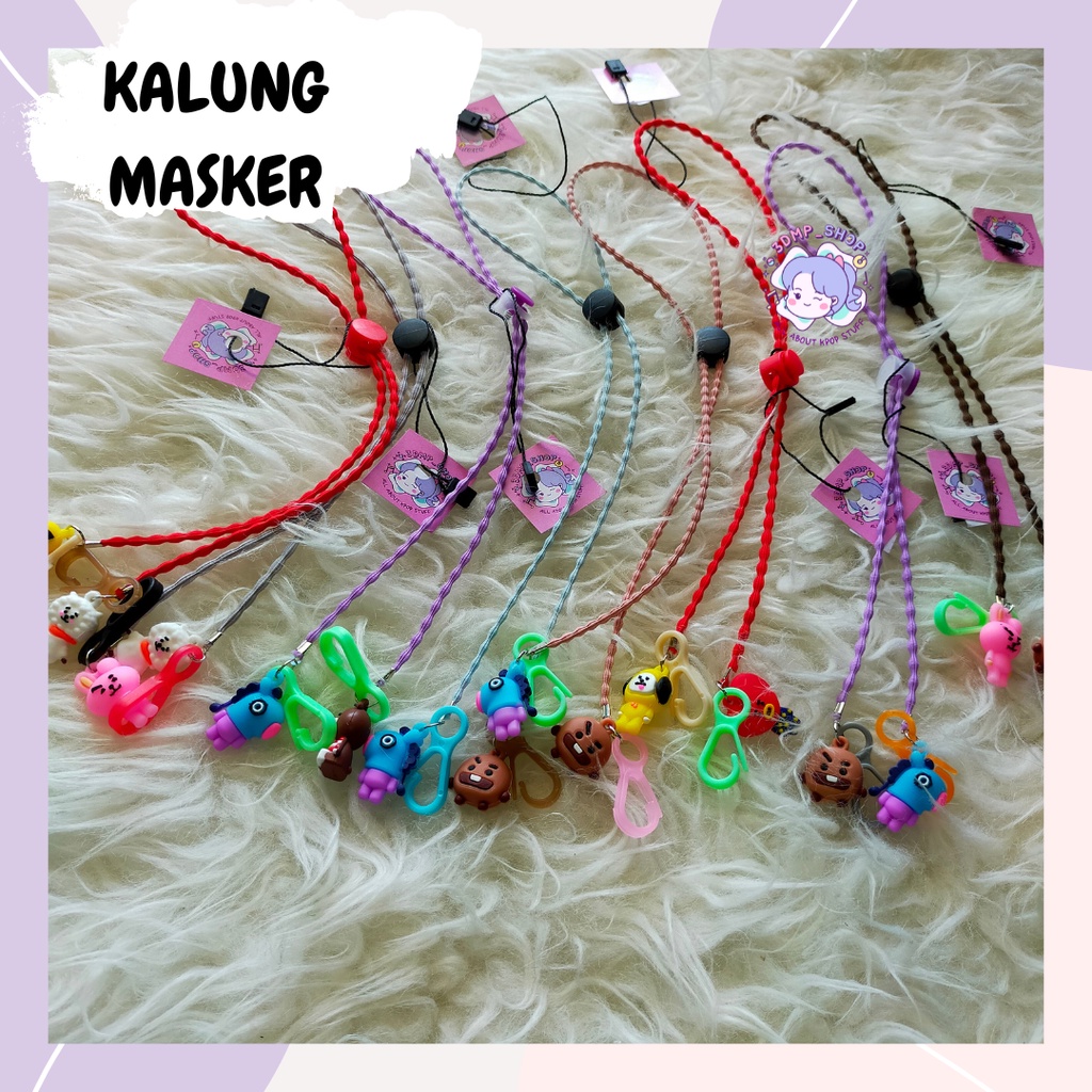 Kalung Masker BT21 Hijab