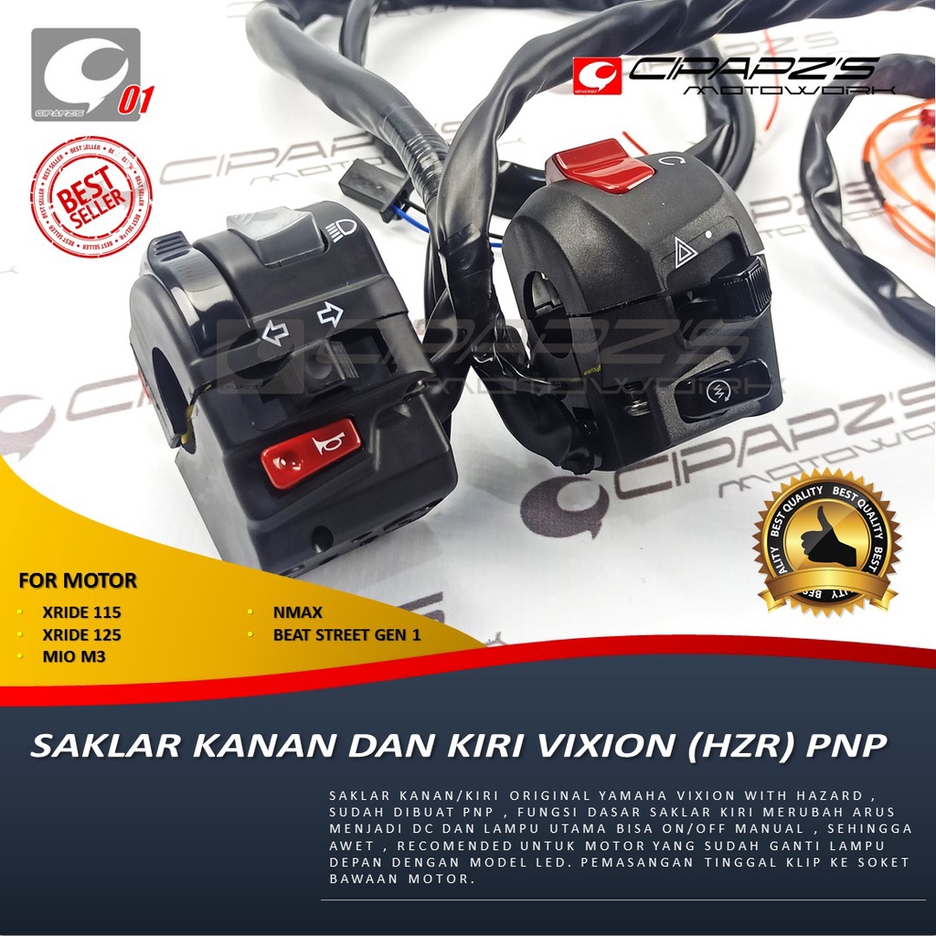 Saklar kanan kiri XRide  / saklar kanan kiri Beat street / saklar kanan kiri mio m3 / saklar kanan k
