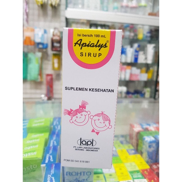 Apialys Sirup / Vitamin Penambah Nafsu Makan / Vitamin Anak