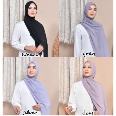 [COD] Pashmina Ceruty Babydoll 75x175 Premium