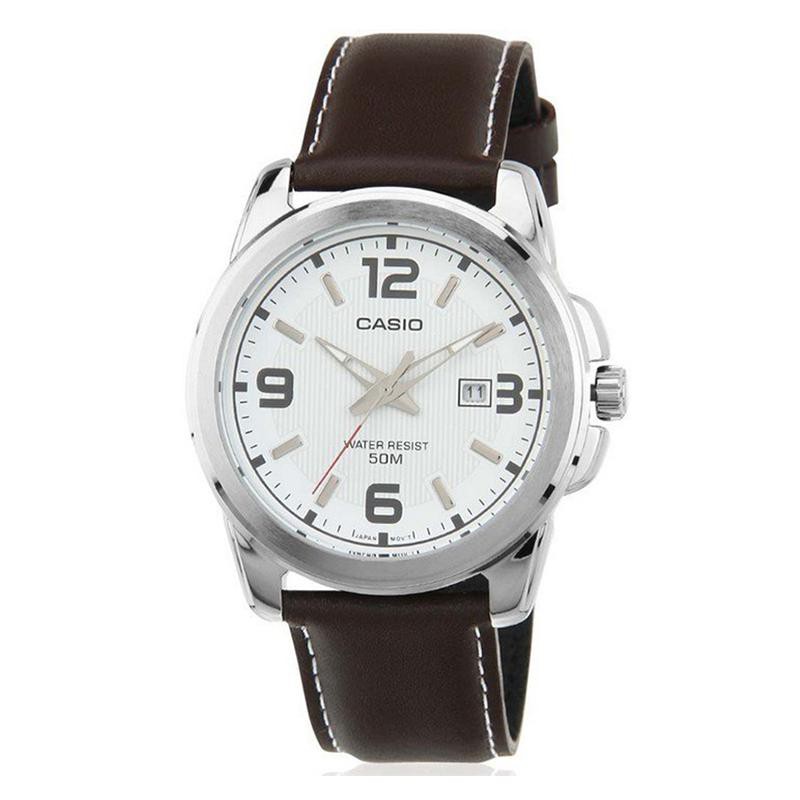 CASIO ORIGINAL MTP-1314L-7A MTP 1314L 7A 1314 L MTP1314 JAM TANGAN PRIA JAM DUNIA JAMDUNIA