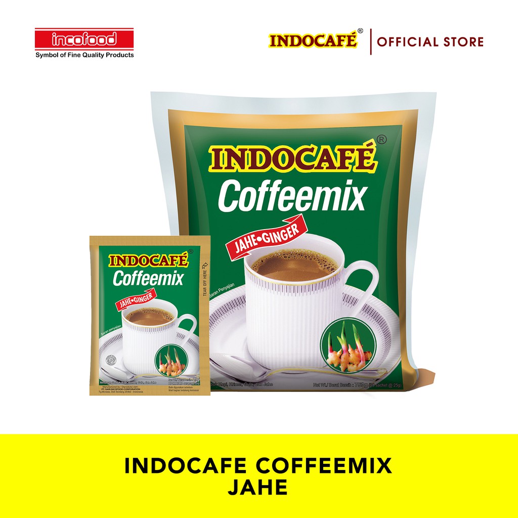 Indocafe Coffeemix Jahe (30 sachet)