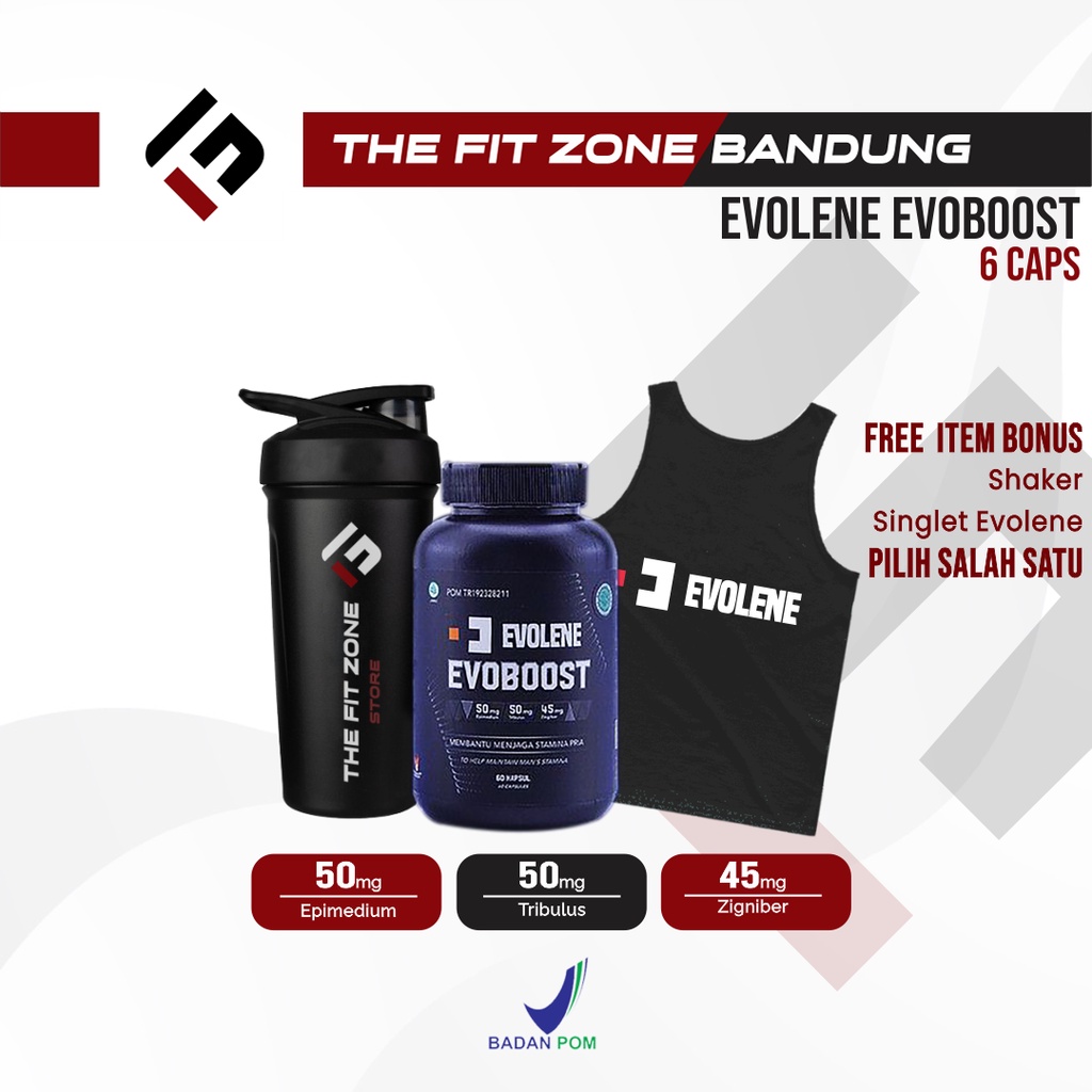 Evolene Evoboost 60 Capsule Testo Booster Testosteron