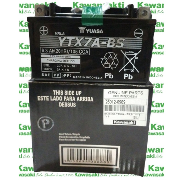 aki accu zx25r original Kawasaki zx25r