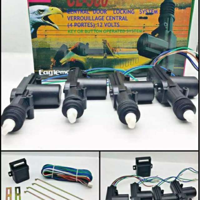 Central power / central lock Door Locking System Universal 1 Set Mobil