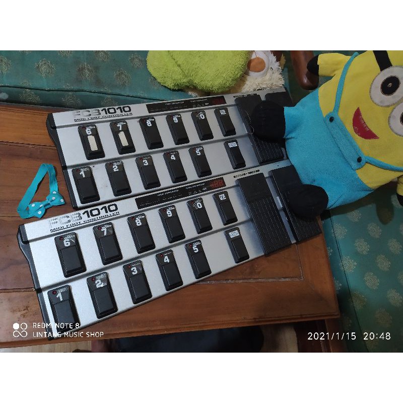 behringer fcb1010 midi controller floor board