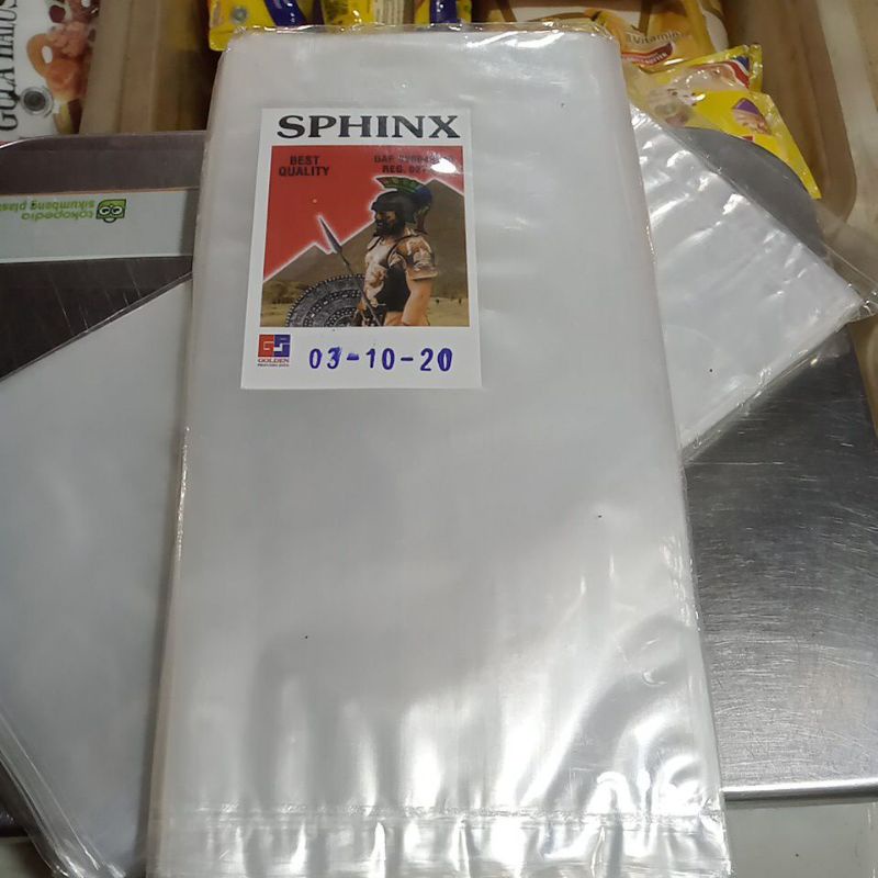 Plastik PP/Plastik Bening uk 10x20