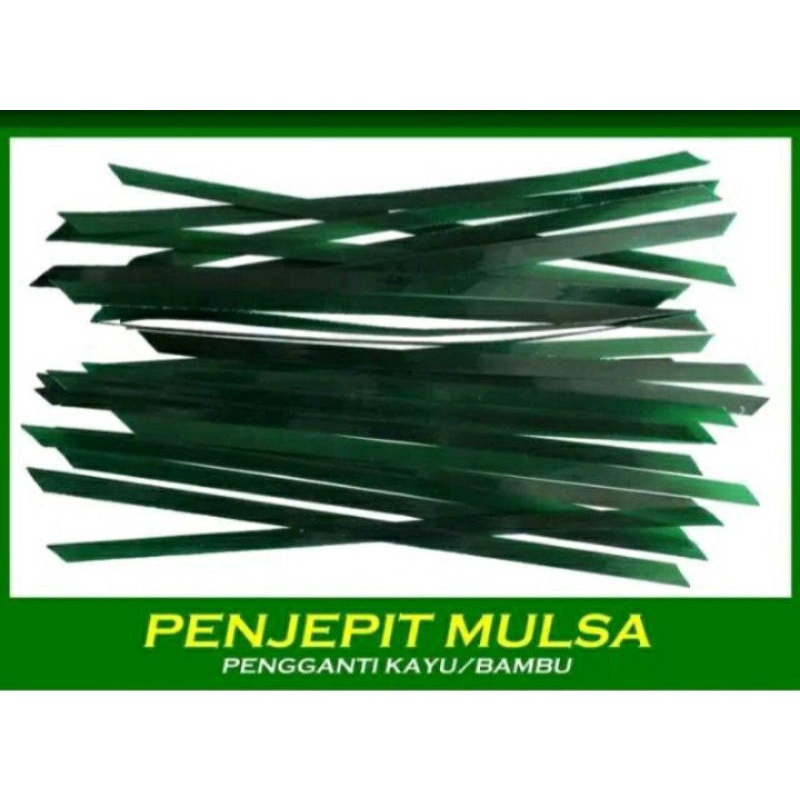 PASAK MULSA 185 BIJI PENJEPIT PLASTIK MULSA MODERN PASAK PENGANTI KAYU PANJANG