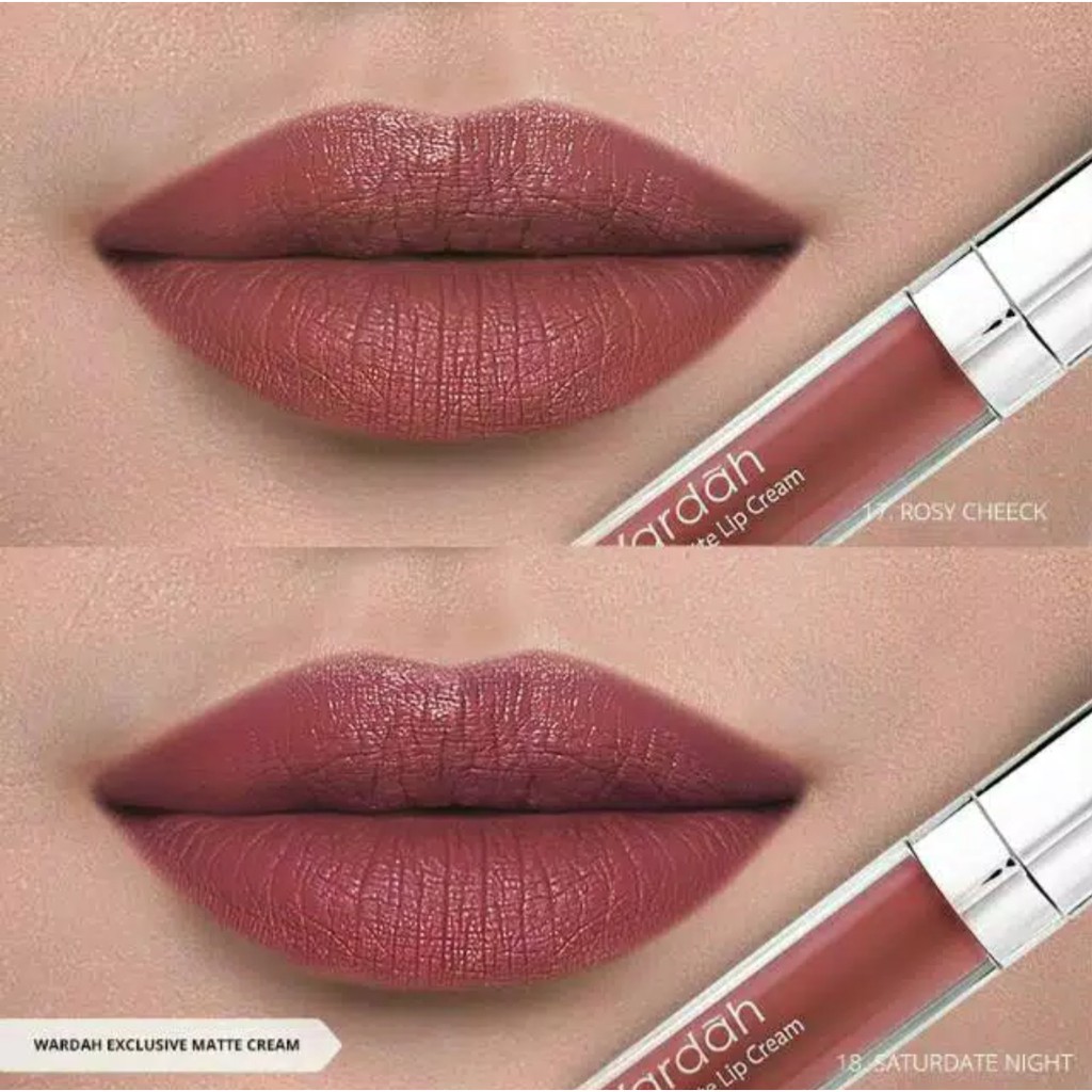 ❣️Rakkistore99❣️Wardah Exclusive Matte Lip Cream (100% Original)