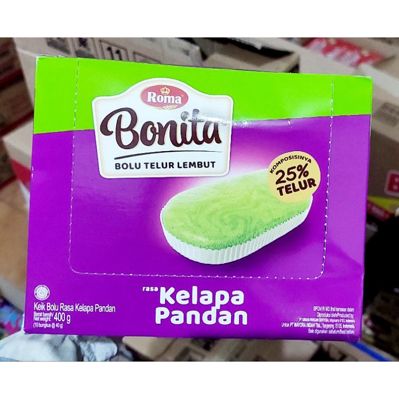 Roma Bonita Bolu Telur Lembut 400 gr