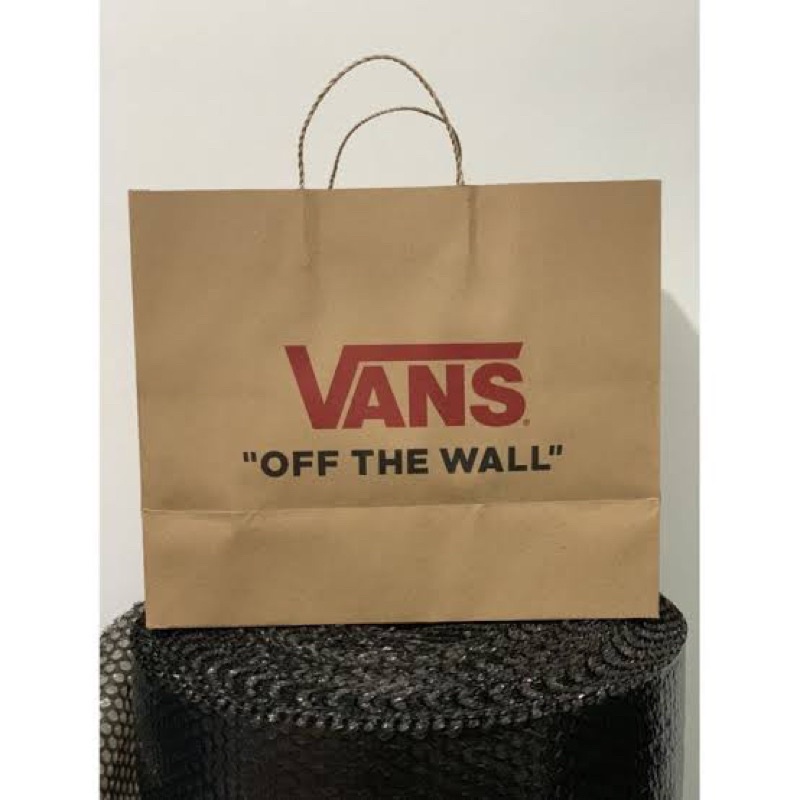 Paperbag Vans "OFF THE WALL"/Shoping Bag Vans