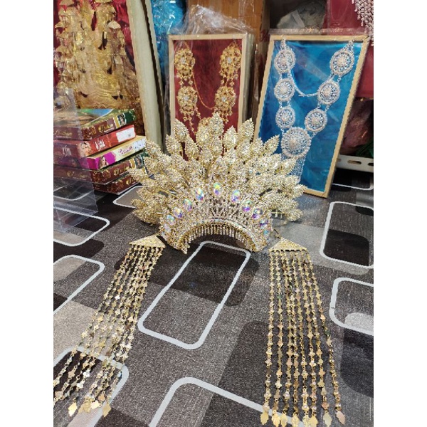 sunting set penganten melayu