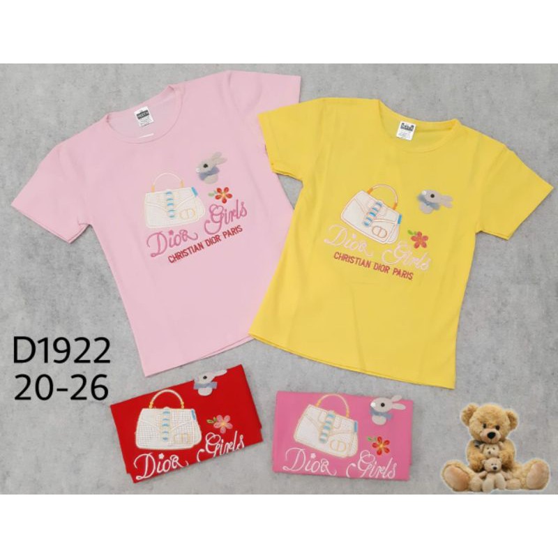 kaos dior size 3-5 thn (Brand next)