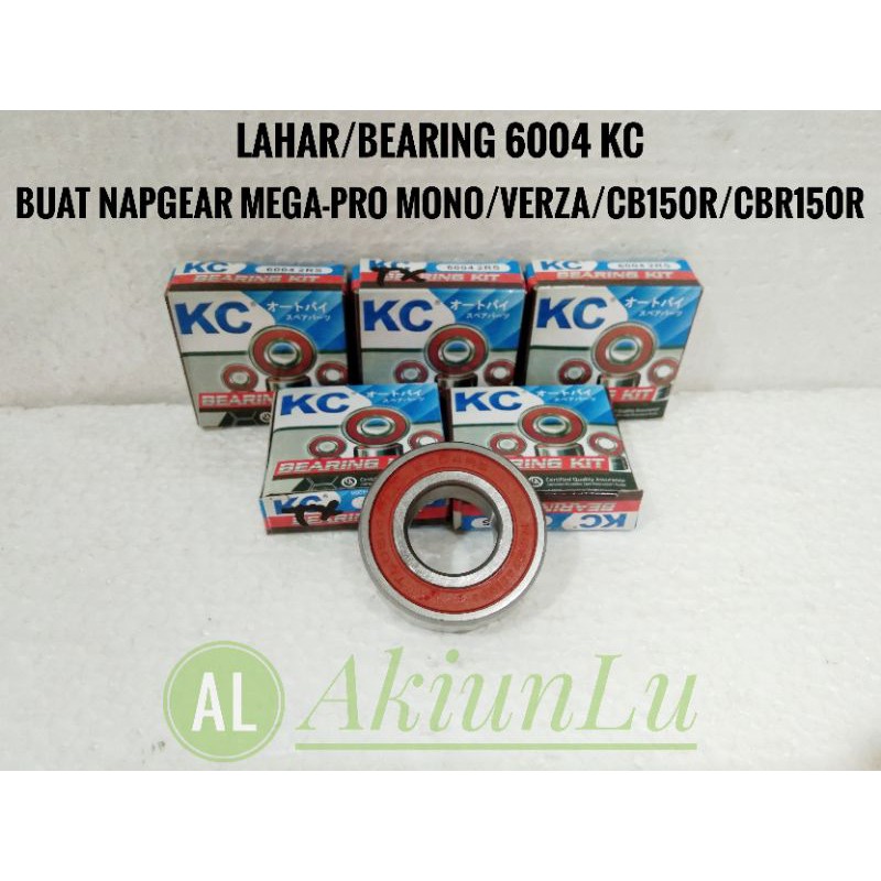 [ KC ] BEARING/LAHAR UKURAN 6004 NAPGEAR MEGA-PRO MONO/VERZA/CB150R/CBR150R