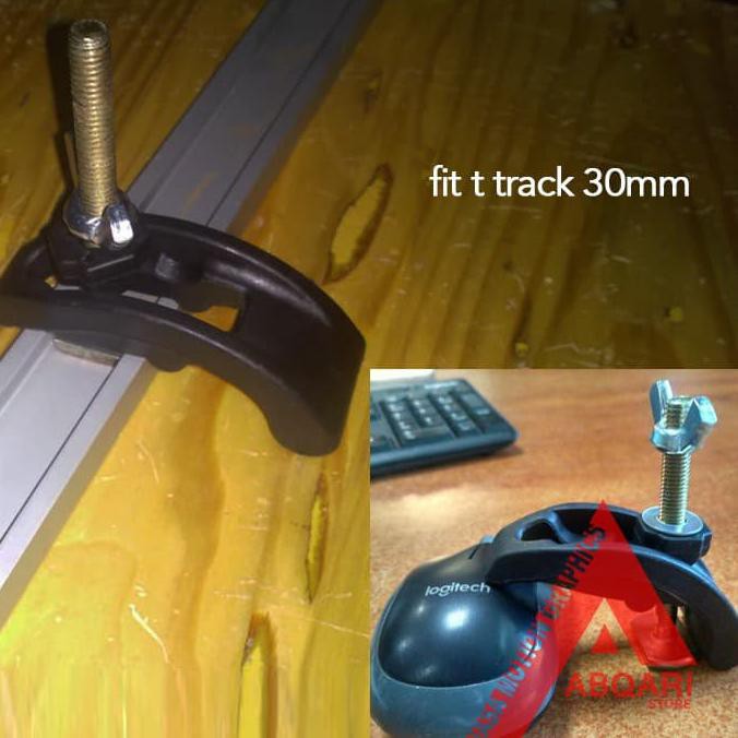 T SLOT TRACK MITER CLAMP / KLEM TRACK / KLEM TABLESAW ROUTERTABLE