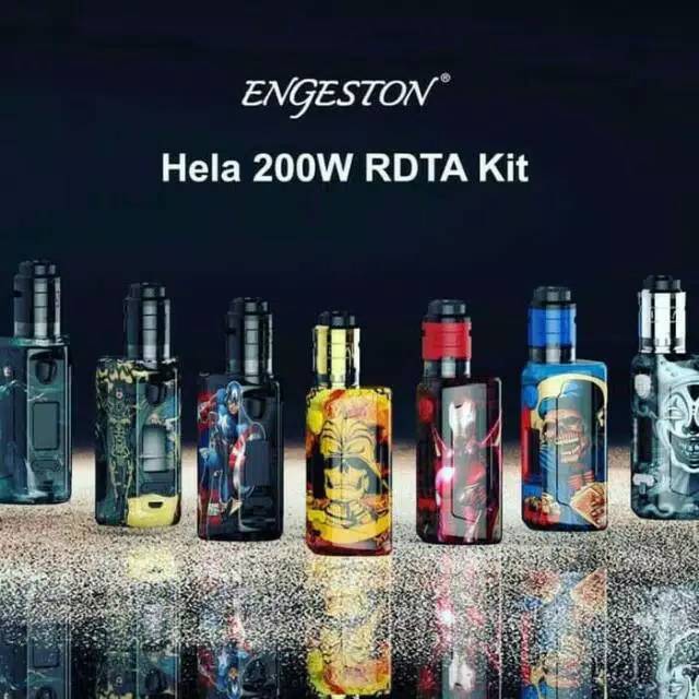 VAPOOR VAPEE AUTHENTIC ENGESTON Hela 200 watt RDTA kit