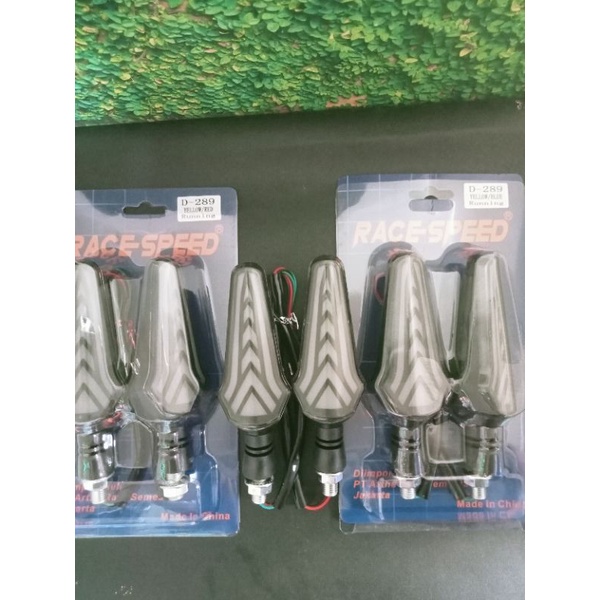 SEN SEIN RUNNING 2 WARNA DEPAN/BELAKANG LED UNIVERSAL CODE289 VIXION CB150R NINJA