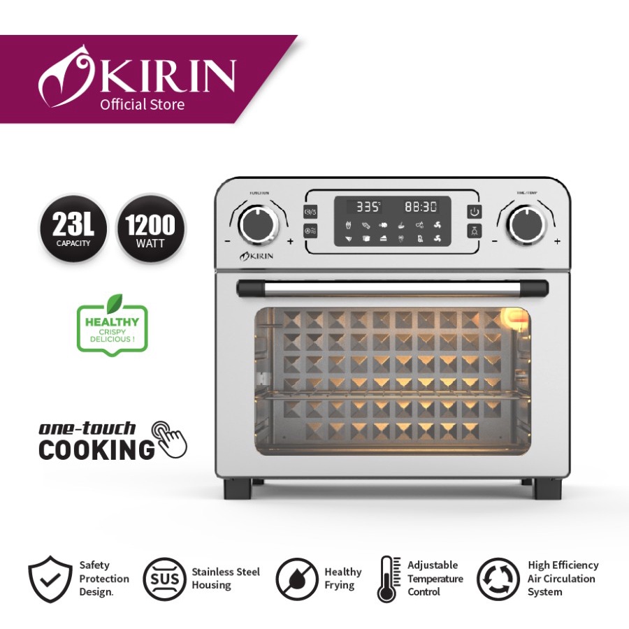 Kirin Oven Air Fryer KAO-230DRA 23 Liter KAO-230DRA / KAO230DRA