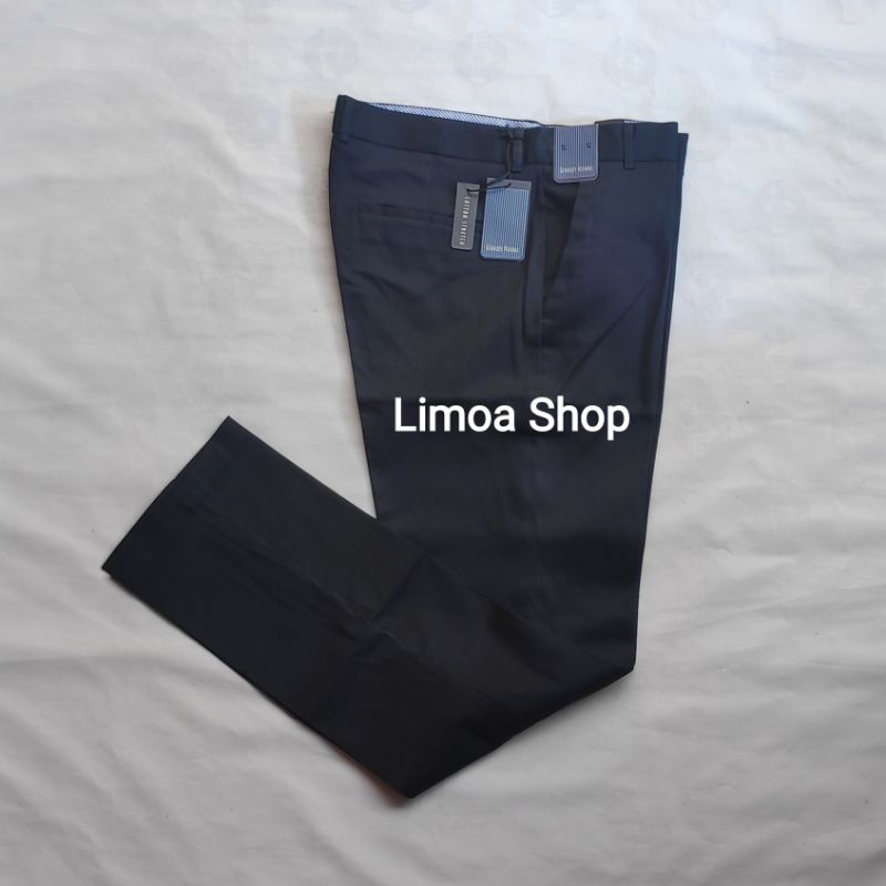 Celana Chino STANLEY ADAMS Slimfit BIru Gelap Bahan Stretch / Melar SA 24