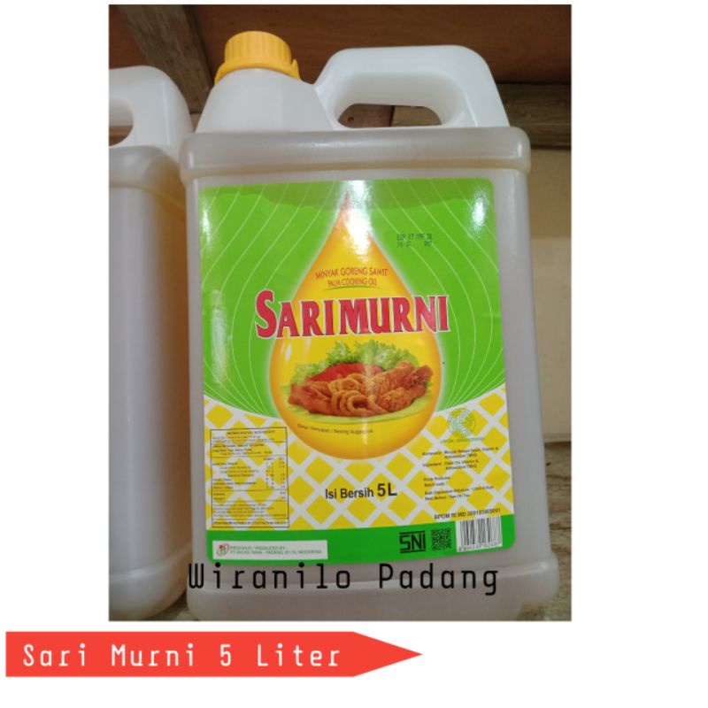 

Minyak Goreng Sari Murni 5 Liter