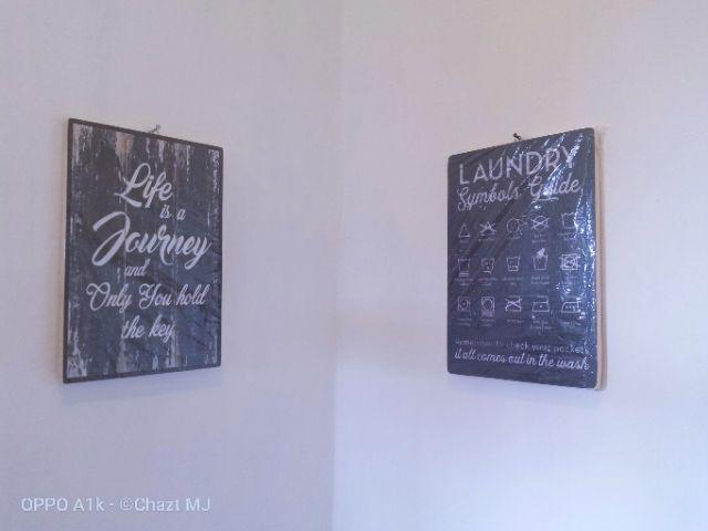 Walldecor Dekorasi Rumah Scandinavian Rustic Journey/ Poster Kayu Ukuran 20x30cm
