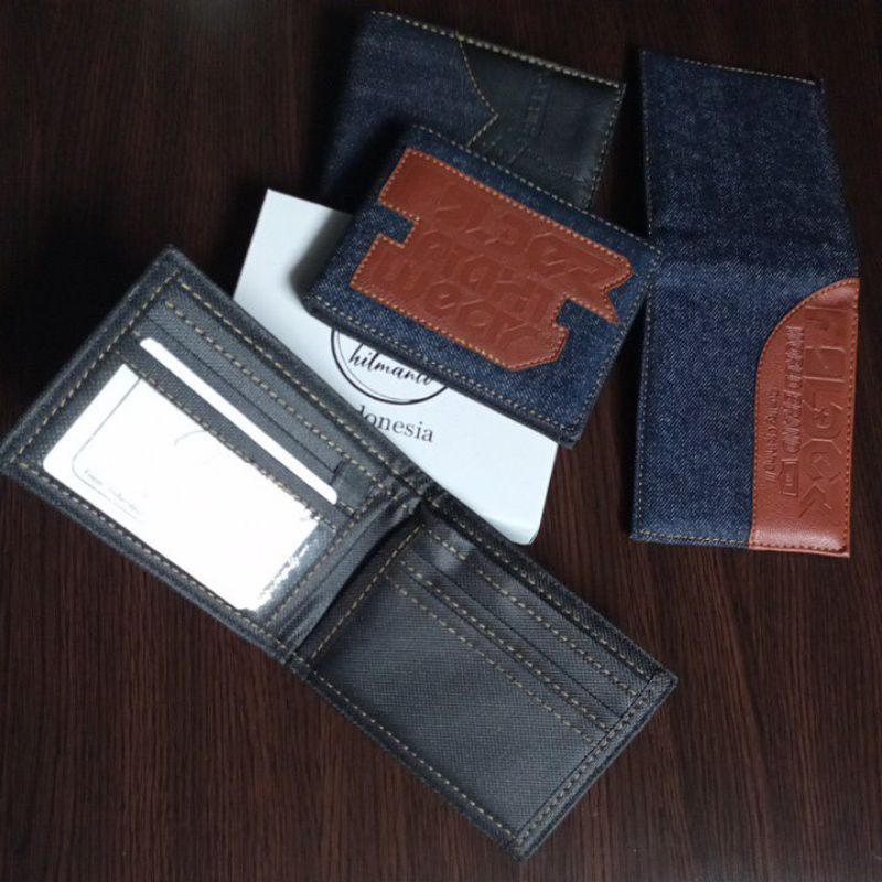 [antonHilmanto] dompet lipat bahan denim murah meriah #dompet #dompetpria #dompetcowok #dompetlipat