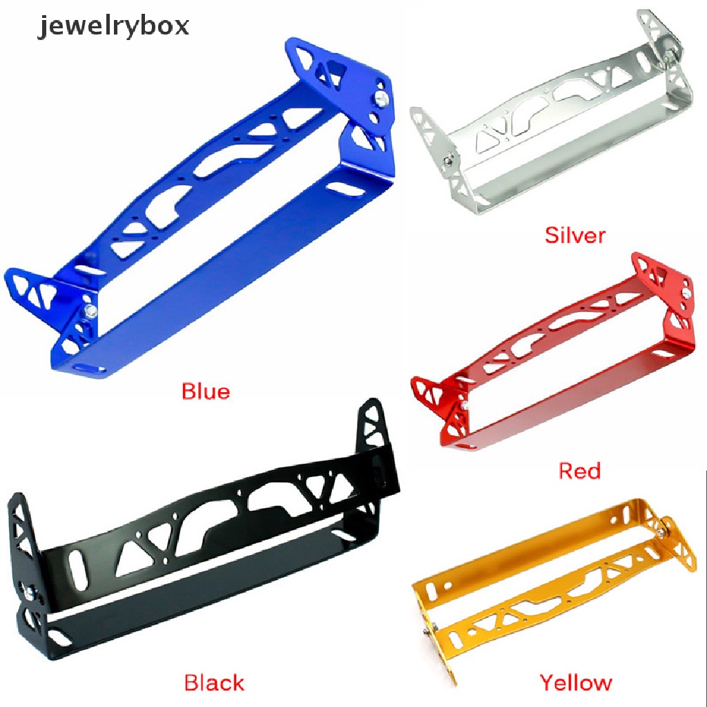 (Box) Frame Plat Nomor Mobil Universal Bahan Aluminum Dengan Power Racing