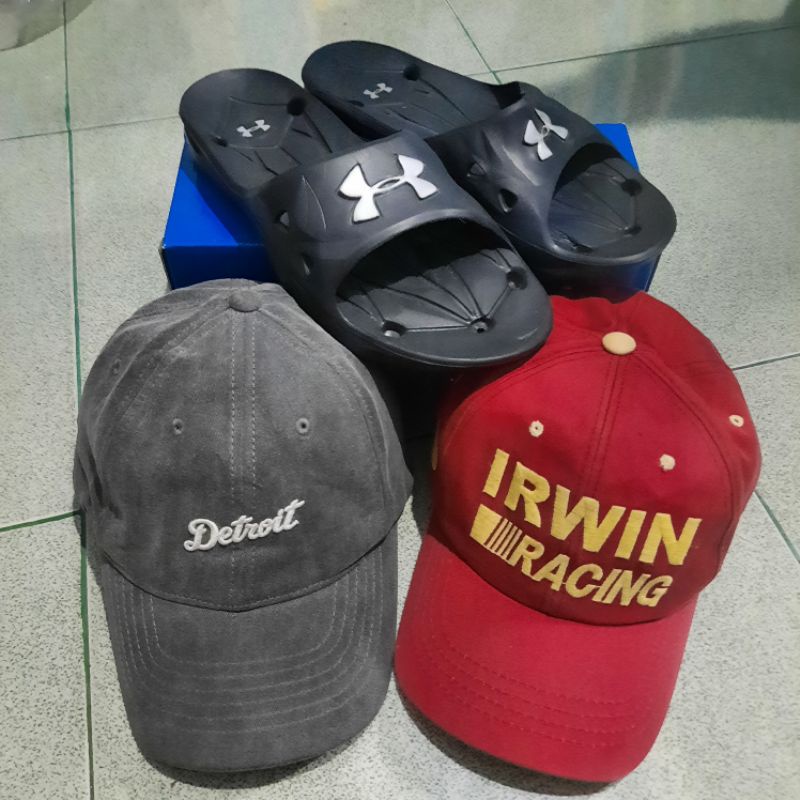 TOPI DETROID, RACING, SENDAL UNDER ARMOR