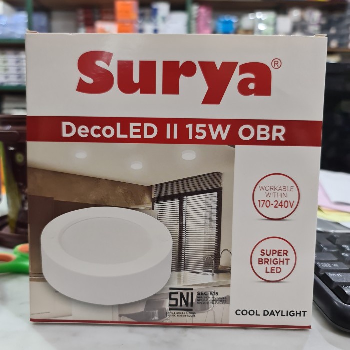 Led Panel Surya OBR 15W / Downlight LED surya OBR 15watt