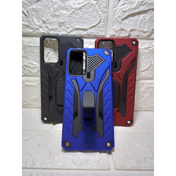 (MH)-OPPO RENO 6 5G Phantom Series Stand Iron Hardcase Spigen touch