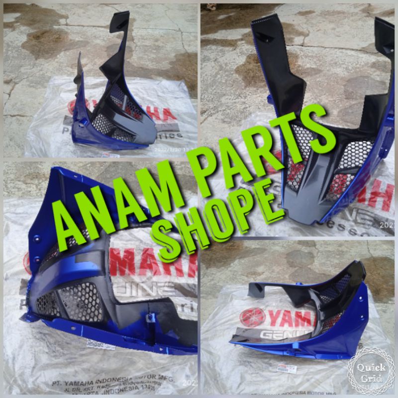 LEXIL SEGITIGA R15 V2 COVER LUMPUR R15 V2 COVER BAWAH R15 2PK-F836M-00-6X BIRU