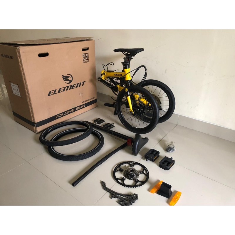 SOLD Sepeda Lipat Element Troy