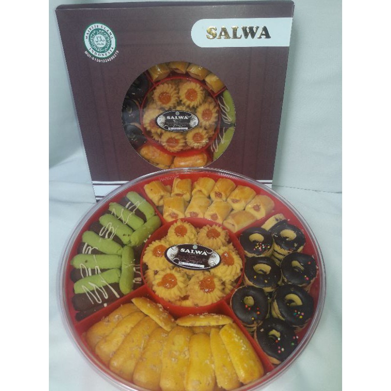 Jual EXCLUSIVE BUTTER SALWA/KUE BUTTER/BUTTER COOKIES/KUE LEBARAN/KUE