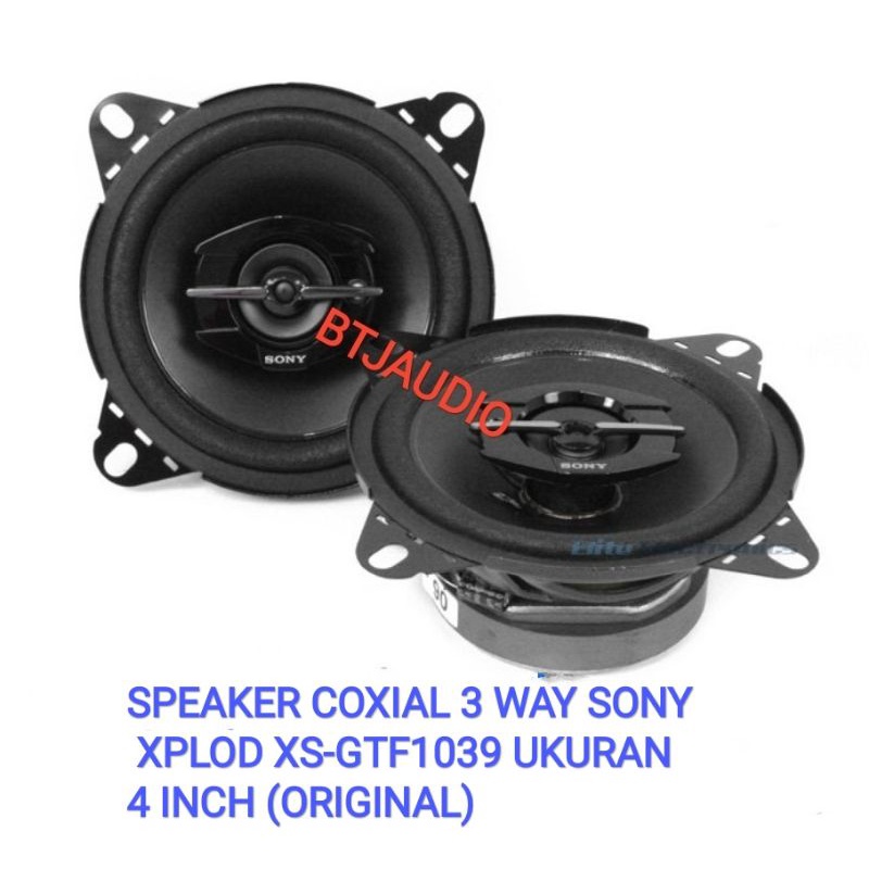 SPEAKER COAXIAL 3 WAY SONY XPLOD 4 INCH (BARANG BNIB RESMI ORIGINAL)